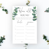 Eucalyptus Hoe oud waren de bruidspellen?