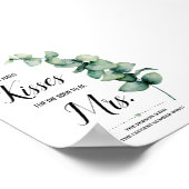 Eucalyptus Hoeveel kusjes voor het bord van mevrou Poster (Hoek)