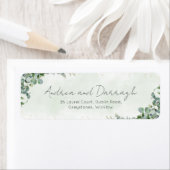 Eucalyptus Huwelijk Retouradres Labels 1001 (Insitu)