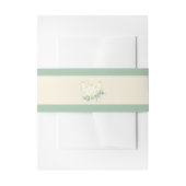 Eucalyptus Huwelijksbuikband Uitnodigingen Wikkel (Voorkant Voorbeeld)