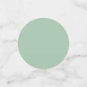 Eucalyptus-huwelijkstafelconfetti Confetti (Kleine voorkant)