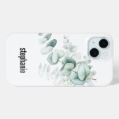 eucalyptus i phone slim hoesje (Achterkant (horizontaal))