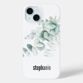 eucalyptus i phone smart cover (Achterkant)