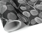 Eucalyptus in gray cadeaupapier (Rol Hoek)