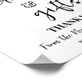 Eucalyptus Kaarten & Cadeaus Bruiloft Vrijgezellen Poster (Hoek)