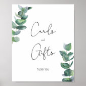 Eucalyptus - Kaarten en Cadeaus Poster (Voorkant)