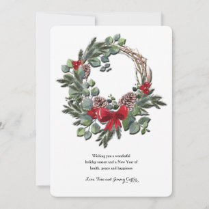 Eucalyptus Kerstkaart