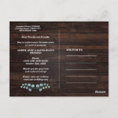 Eucalyptus Krans Liefde Is Geduldig Trouw Update Briefkaart (Achterkant)