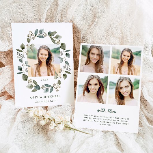 Eucalyptus Krans | Multi Foto Raster Afstuderen Kaart