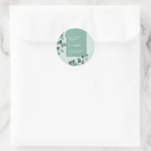 Eucalyptus Kruidenthee Zakelijk Etiket (Tas)