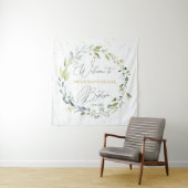 Eucalyptus Kruis Baby Doop  Wandkleed (In situ)