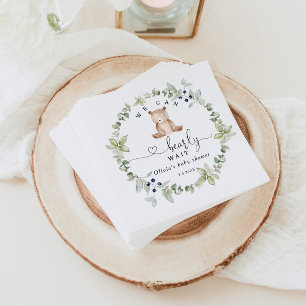 Eucalyptus kunnen we het baby shower nauwelijks af servet