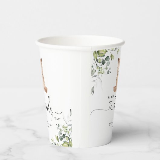 Eucalyptus kunnen we nog lang wachten papieren bekers (Rechts)