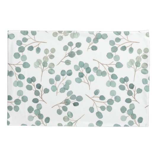 Eucalyptus Kussensloop (Achterkant)