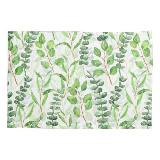 Eucalyptus Kussensloop (Achterkant)