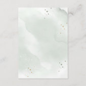 Eucalyptus laat Golden Greenery-receptiedetails ac Informatiekaartje (Achterkant)