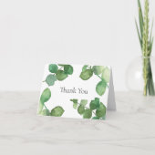 Eucalyptus laat groen achter kaart (Voorkant)