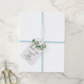 Eucalyptus laat groen dankzij cadeau labels cadeaulabel (Met Touw)