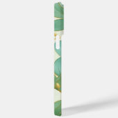 Eucalyptus laat groen en goud ontwerp Case-Mate iPhone case (Achterkant / Rechts)