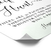 Eucalyptus laat groen fopspeen Hunt spel Poster (Hoek)