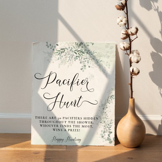 Eucalyptus laat groen fopspeen Hunt spel Poster