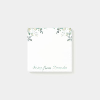 Eucalyptus laat groene Waterverf achter Post-it® Notes
