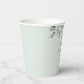 Eucalyptus laat het Minimale Vrijgezellenfeest van Papieren Bekers (Rechts)