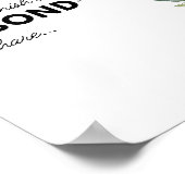 Eucalyptus laat in liefdesherinnering achter poster (Hoek)