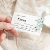 Eucalyptus laat zien hoeveel kussen er in spelen plaatskaartje