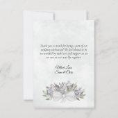 Eucalyptus Lavendel Liefde Bedankt Fotonotitie Huw (Achterkant)