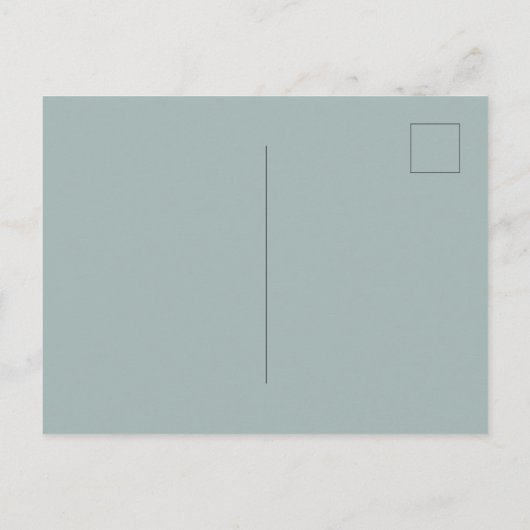 Eucalyptus lavender florale geometrische bruiloft briefkaart (Achterkant)