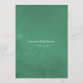 Eucalyptus Lavender Greenery Baby shower Adviseur Advieskaart (Achterkant)