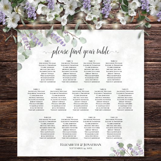 Eucalyptus Lavender Poster