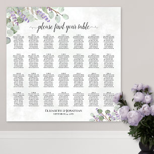 Eucalyptus Lavender Poster