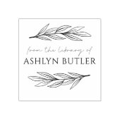 Eucalyptus Lead Persoonlijke Bibliotheek Boekstemp Rubberstempel (Afrduk)