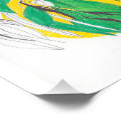 Eucalyptus Leaf Print Foto Afdruk (Hoek)