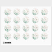 eucalyptus leaf ronde sticker (Vel)