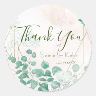 eucalyptus leaf ronde sticker