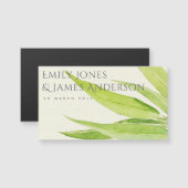 EUCALYPTUS LEAF WATERVERF FOLIAGE BEWAREN DE DATUM (Voorkant / Achterkant)