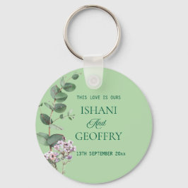 Eucalyptus Leaves Greenery Wedding  Sleutelhanger