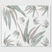 Eucalyptus Leaves Pattern Cadeaupapier (Vlak)