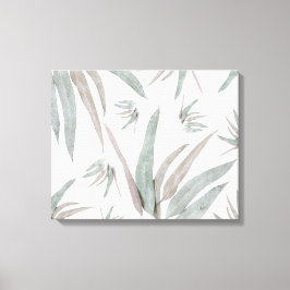 Eucalyptus Leaves Pattern Canvas Afdruk