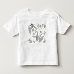 Eucalyptus Leaves Pattern Kinder Shirts