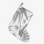 Eucalyptus Leaves Pattern Kleine Kerstsok (Voorkant (Hangend))