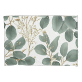 Eucalyptus Leaves Pattern Kussensloop (Voorkant)