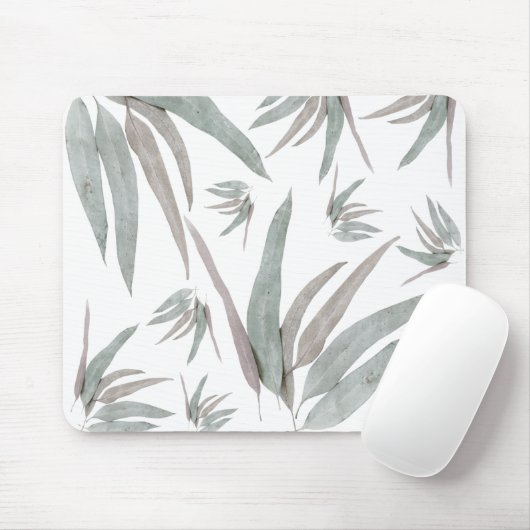 Eucalyptus Leaves Pattern Muismat (Met muis)