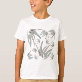 Eucalyptus Leaves Pattern T-shirt