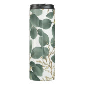 Eucalyptus Leaves Pattern Thermosbeker (Achterkant)
