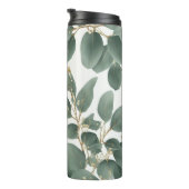 Eucalyptus Leaves Pattern Thermosbeker (Geroteerd rechts)