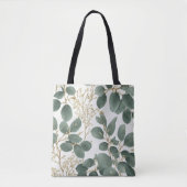 Eucalyptus Leaves Pattern Tote Bag (Voorkant)